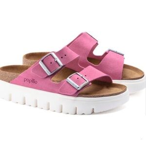 Papillio | Arizona Chunky Suede Leather (Pink)